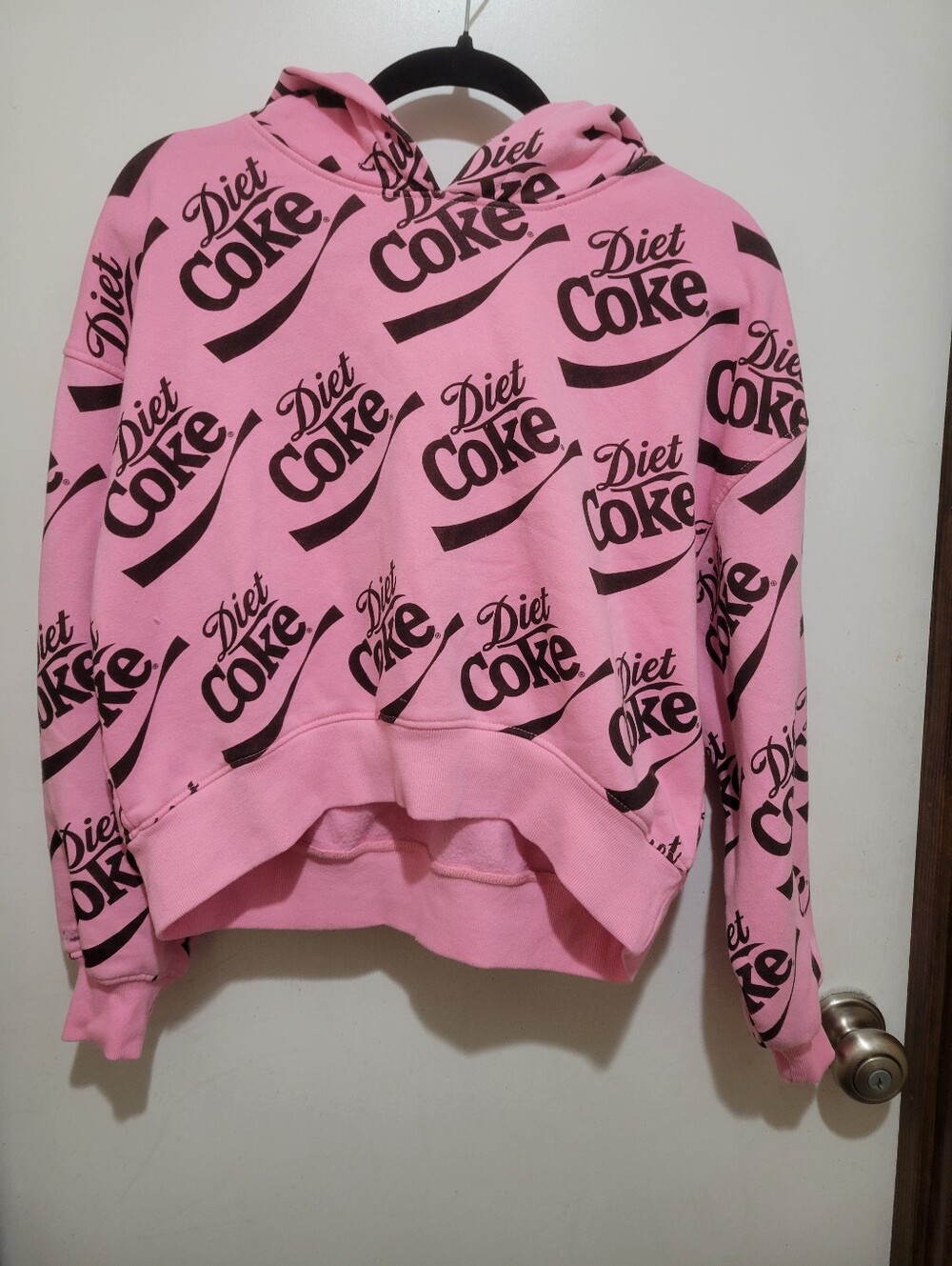 Pink Kids Hoodie - Logo Print Jacket